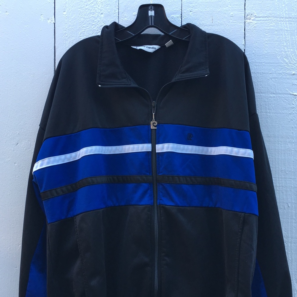Vintage Pierre Cardin Color-blocked Track Jacket